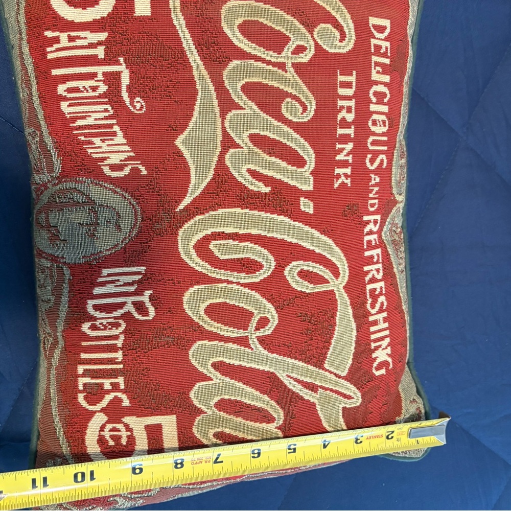 Coca Cola pillow